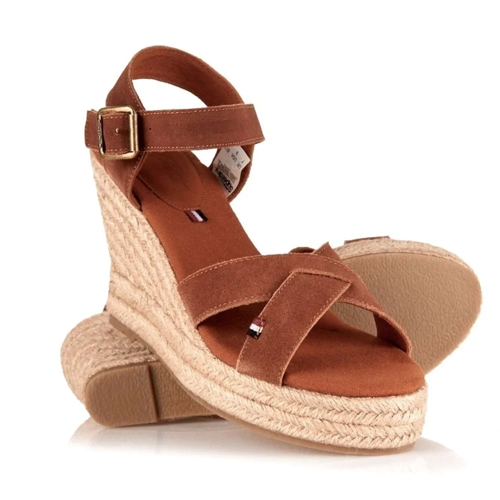 Superdry Isabella Espadrille Wedge Shoe Sandals